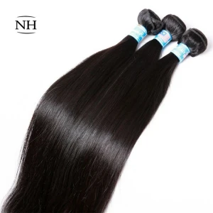Virgin Malaysian Hair Silk Straight Natural Color No Tangle No Shedding