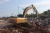 Import XCMG official XE370D excavator machine construction 40 ton excavator for sale from China