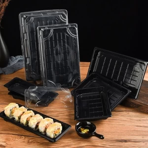 sushi box-black