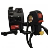 Motorcycle Handlebar Switch Assembly Electric Start Horn Turn Signal Headlight Control Switch for TVS