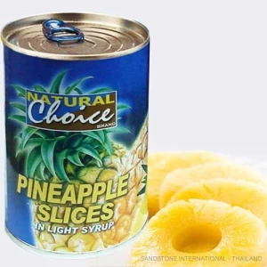 Canned Pineapple Standard Slices in L/S 565g.