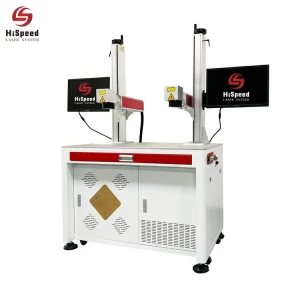 New Designed Fiber Marking Machine With Double Laser Heads