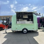 Burger Commercial Coffee Street Hot Dog Pizza Mobile Coffee Bar Food Truck Food Trailer Full Kitchen Equipment