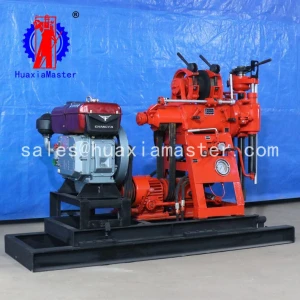 XY-100 hydraulic core drilling rig/ high performance cost ratio exploration drill machine/100 meters well drilling rig
