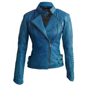 Leather jacket for women genuine leather premium quality sheepskin