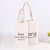 Import Hot selling DIY cotton shopping bag with customized logo print expand business promotional bag from China