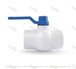 FLOTEC M.S Handle White  Ball Valve