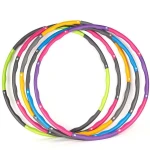 Foam sponge hula hoop Plastic massage adult children hula hoop removable fitness equipment