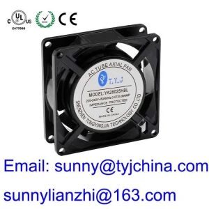 TYJ 110V 120V 8cm 80X80X25mm 8025 AC Cooling Fan