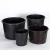 Import 1 gallon black  gallon pot 1 gallon plastic flower pots 1 gallon nursery pots from China
