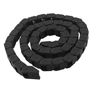 10 x 10mm Semi Enclosed Type Plastic Towline Machine Tool Cable Carrier Drag Chain Nested