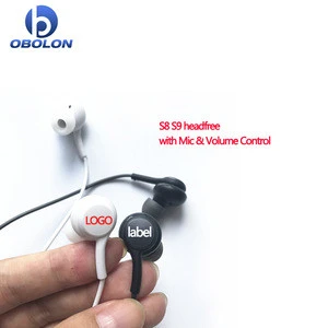 100% Original OEM Cell phone mobile headset in ear earphone headphone With Remote Mic EO-IG955 for Samsung S8 plus s7 s6