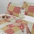 Import 100% Polyester Fabric Plaid Quilted Bedspreads Customized Full Queen King Size Microfiber Quilt Bedding Set for Home Hotel use from China
