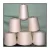 Import 100% Polyester ring spun yarn 50s close virgin yarn from China