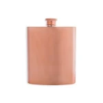 100% pure Copper Hip Flasks- Capacity 7 oz capacity -Handmade in India