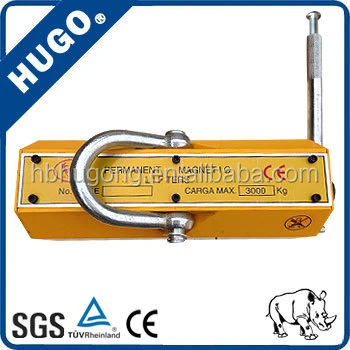 100kg-5000kg permanent strong force manual magnetic lifter