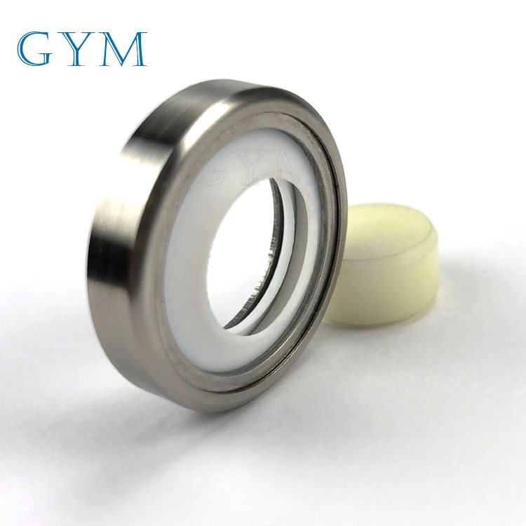 10*21*7Factory supply PTFE/polyimide double lips/single lip Oil Seals Screw Compressor stainless steel 316/304 Rotary Shaft Seal