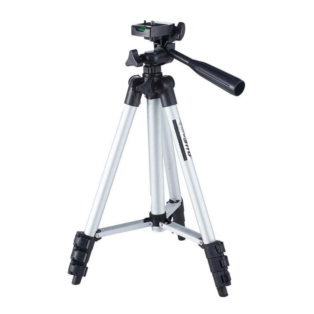 105cm 3110 Light Weight Aluminum Tripod With Bag Includes Universal Smartphone Mount and sports camera Mount