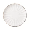 10.5&quot; 8&quot; 6&quot; 4.25&quot; white dishes plates ceramic W0772