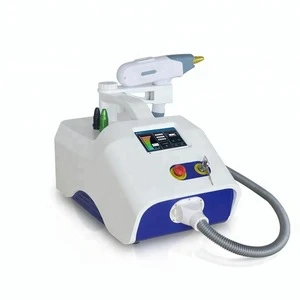 1064nm/532nm Passive Q Switch Laser Tattoo and Nevus Removal Beauty Machine