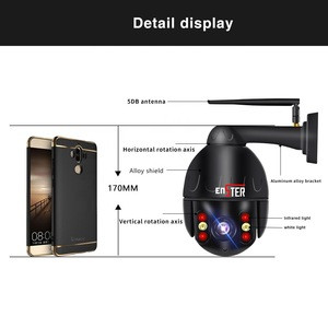 Buy 1080p Ptz Speed Dome 4x Zoom Ip Camera Wifi Auto Tracking Wireless ...