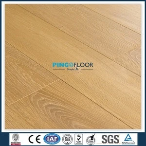 12mm AC3 Brown HDF Vinyl Laminated Wooden Flooring