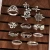 Import 12pcs/Set Boho Vintage Punk Gold Silver Stone Midi Finger Rings For Women Bohemian Ring Set Jewelry JR007 from China