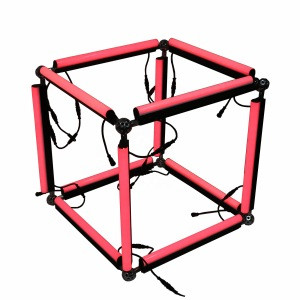 12V Waterproof Programmable Addressable DMX512 Video RGB Full Color Led Pixel Light Tube DMX