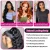 Import 13*4 lace frontal water wave natural black cheap lace front wigs human hair pre plucked braizilian remy hair wigs from China