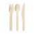 Import 14cm/16cm/16.5cm Durable Elegant Disposable Wooden Cutlery Spoons Forks And Knives For Wedding Party And Restaurant from China