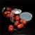 Import 150ml food grade safty wholesale transparent clear plastic nuts chocolate cookie jar for food package from China