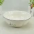 Import 16 pcs American style embossed and decal ceramic dinnerware set from China