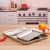 Import 18/8 buffet dinner stainless steel food grade rectangle food tray plate square serving tray from China