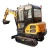 Import 1.8ton 1800kg small project china hydraulic crawler excavator with cabin from China