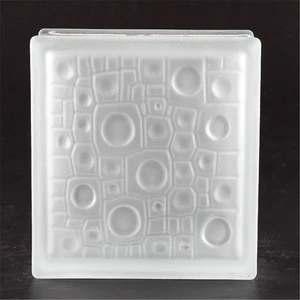 190X190mm Wall Decor Glass Brick With Tile Price (BHMS01)