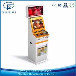 19inch Financial Equipment: Shopping Mall Self-Service Bill Payment Internet Dual Screen Kiosk