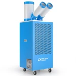 2 ton spot cooler 16000btu 4.5kw industrial portable air conditioner mobile spot conditioning cooling air filter