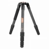 200cm Professional Heavy Duty Carbon Fiber Video Camera Tripod with 75mm Ball and Flat  Base Adapter