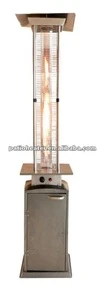 2015 new design patio heater with flame