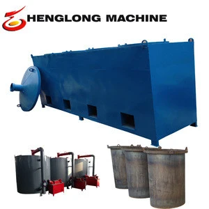 2018 henglong carbonization furnace stove/hydrothermal carbonization/continuous biomass carbonization furnace made in China