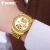 Import 2019 hot selling BOSCK men&#39;s  stainless steel band automatic mechanical watch from China