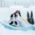 Import 2020 customized motorboat shape winter snow sled snow tubes . from China