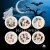Import 2020 halloween nail charms designs decoration halloween nail decals shiny halloween 3d nail art from China