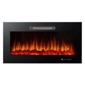 2020 new decor flame electric fireplace wall mounted room heaters recessed electric fireplace