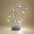 Import 2020 New Iron Arts  Night Table Lamps with copper wire light for Kids Room Bedroom Party, Home Decoration from China
