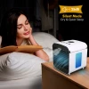 2020 new Multi-function portable Air cooler usb air conditioner with Humidifier mini fan with LED Light