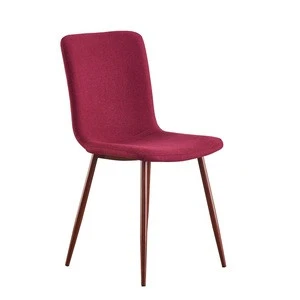 2020 new style simple light luxury dining chair fabric modern dining room chairs for home restaurant