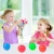 Import 2020 Tiktok Hot Style 4.5CM TPR Soft Sticky Wall Target Ball Anti-stress Toys For Kids  Sticky Ball Throw at Ceiling from China