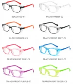 2021 DCOPTICAL Amazon shopify fashion safety kids glasses computer gaming smart phone anti fog anti blue light blocking glasses