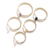 2021 Komi Hawaiian 5 Colors Pearl Bangle Bracelets Gold Plated Bangles Bracelets Polynesian Style jewelry Wholesale